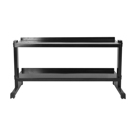 Rack Porta Kettlebells y Mancuernas. Bandejas Rebatibles