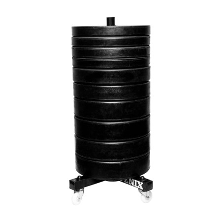 CF55 Rack Porta Bumper Plates con Ruedas