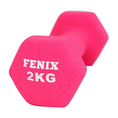 FX301 Mancuerna Color Recubierta 2kg