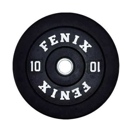 BUMPER PLATE CAUCHO COLOR NEGRO (Importado)