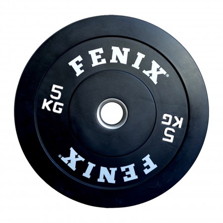 Bumper Plate Caucho Negro (Importado)