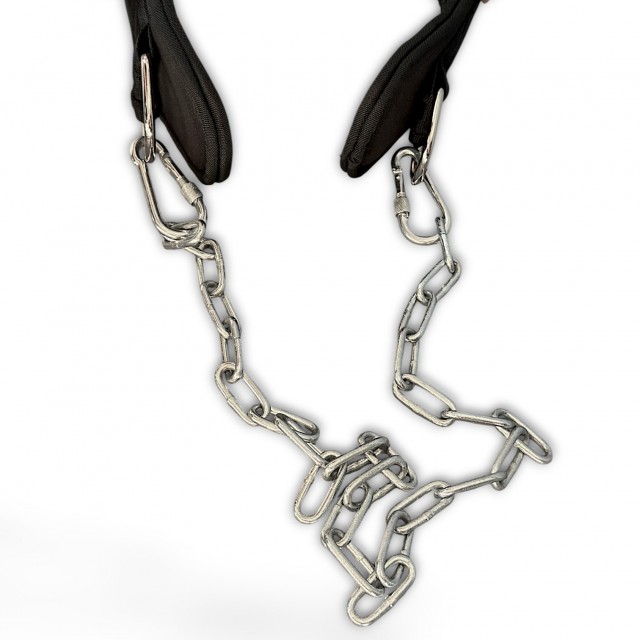 Cinturón de lastre con cadena y mosquetón