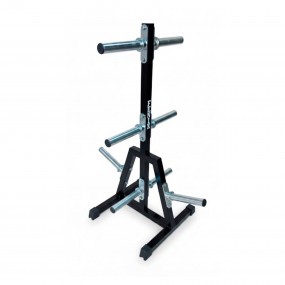 Pino Porta Discos Olímpicos (8 brazos)