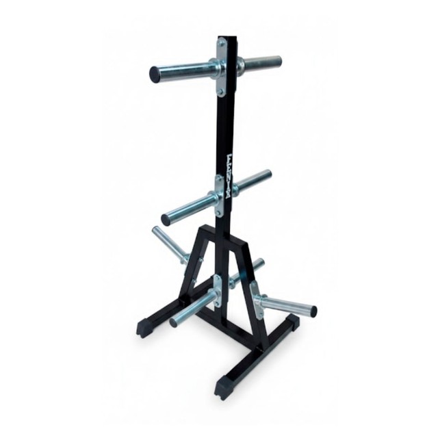 Pino Porta Discos Olímpicos (8 brazos)