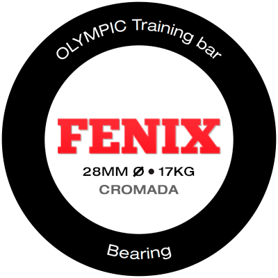 FX129 Barra Cromada 17kg